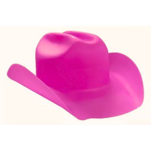 Chapéu Infantil Rosa Marrom Preto Cowboy Estilo Festa Proteção Sol Brincadeira Confortável Ajustavel