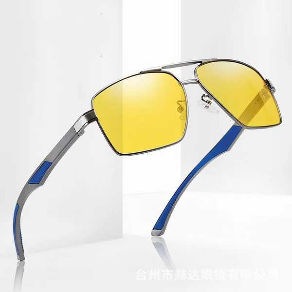 oculos de sol masculino Novo estilo de óculos de sol masculino óculos de sol condução motorista óculos especiais na moda
