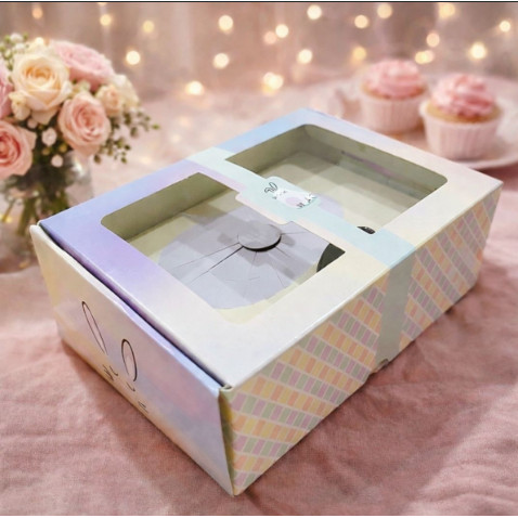 10 CAIXA PRACTICE PASCOA CUTE COM VISOR (150G) 4253 (PASCOA IDEIA OUTLET)