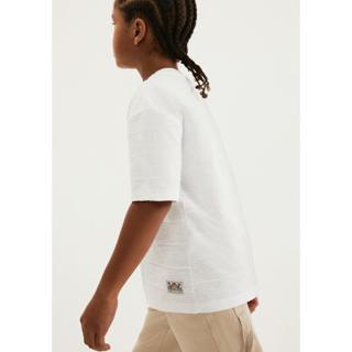 Camiseta Infantil Menino Algodão Oversized em Oferta na Shopee