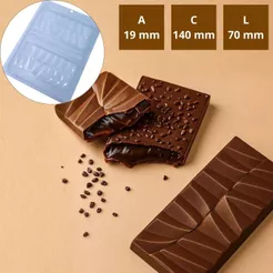 FORMA BWB ESPECIAL BARRA CHOCOLATE DUNAS 10624 (BWB PÁSCOA 2026)