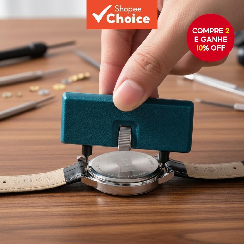  Abridor de caixa traseira de relógio ajustável, ferramenta removedora, kits de reparo ABS, ferramentas, porta de