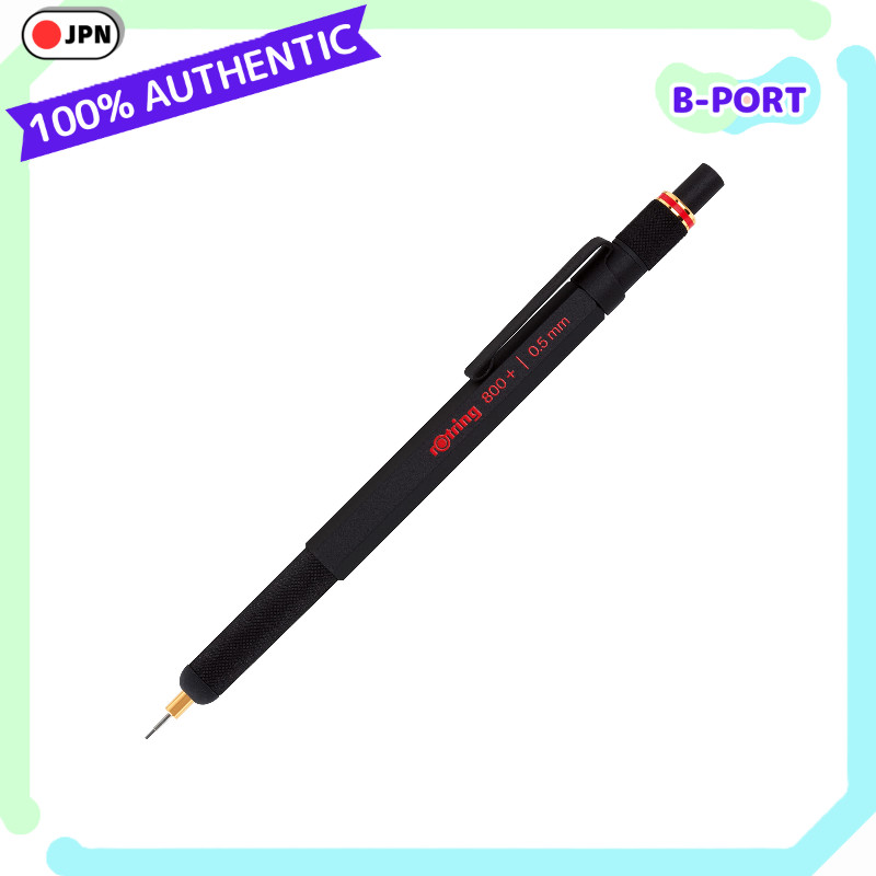 [rOtring] Lápis Mecânico 800 + Caneta Preta 0.5mm 1900181
