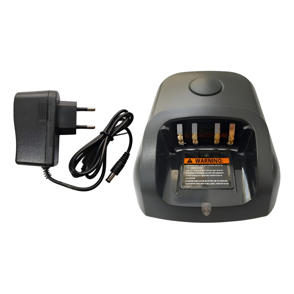 Fonte E Base Carregador Compartivel Radio Modelo Dgp-5050/r7 Preto Vhf/uhf 12v