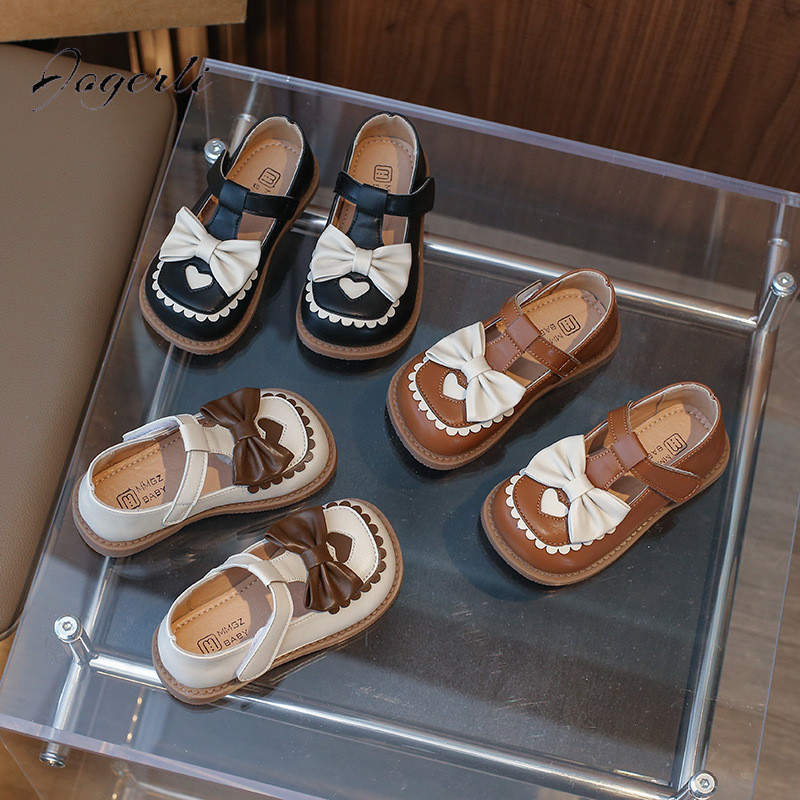 Novos Sapatos Para Crianças Princesa Flats Kids Boy Retro Kindergarten Performance Loafer Tamanho 21-30