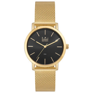 Relógio Dumont Masculino Traveller Dourado - DU2035MOZ/4P
