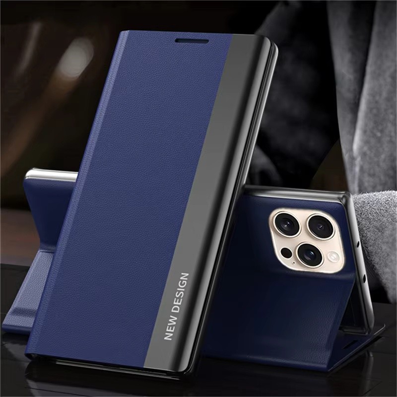 Luxo Flip Caso De Telefone Para Samsung Galaxy A37 A57 A17 A36 A56 A26 A16 A06 A