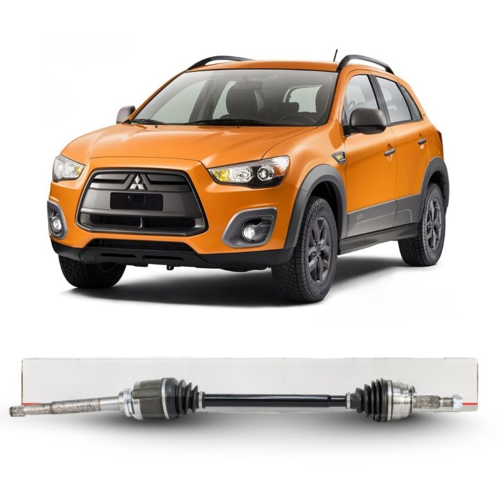 Semi Eixo Dianteiro Mitsubishi ASX 2.0 16V 4X4 AWD 2011>2016 Automático Direito (28 Dentes Junta / 27 Dentes Tulipa)