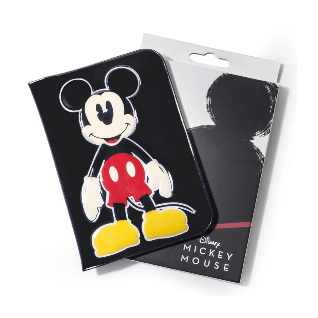 Porta Passaporte Masculino Mickey Preto