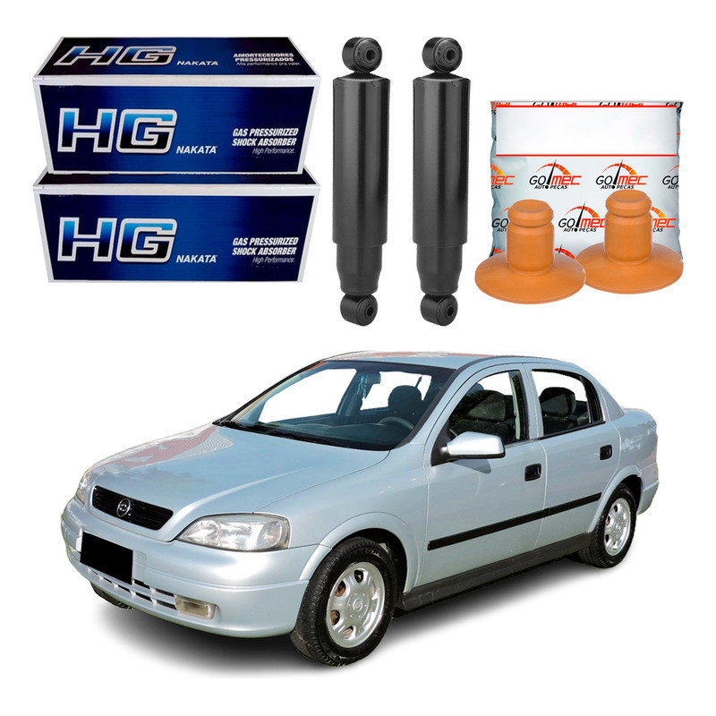 Kit Amortecedor Traseiro, Astra Sedan 1.8 2.0 1999 A 2004