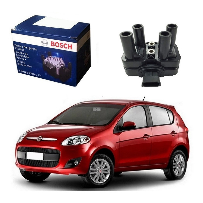 Bobina De Ignição Bosch Palio 1.0 Evo 2012 A 2020 em Oferta na Shopee