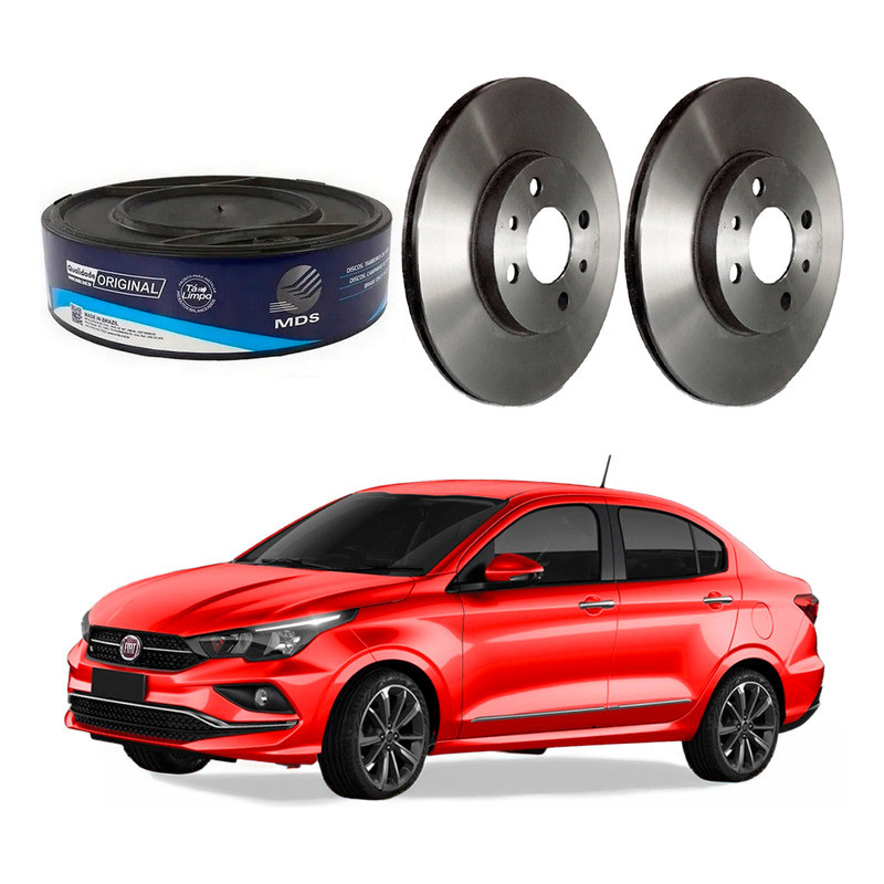 Disco Freio Dianteiro Fiat Cronos 1.3 8v 2018 A 2022