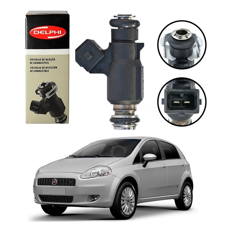 Bico Injetor Delphi Punto 1.8 8v 2007 A 2010