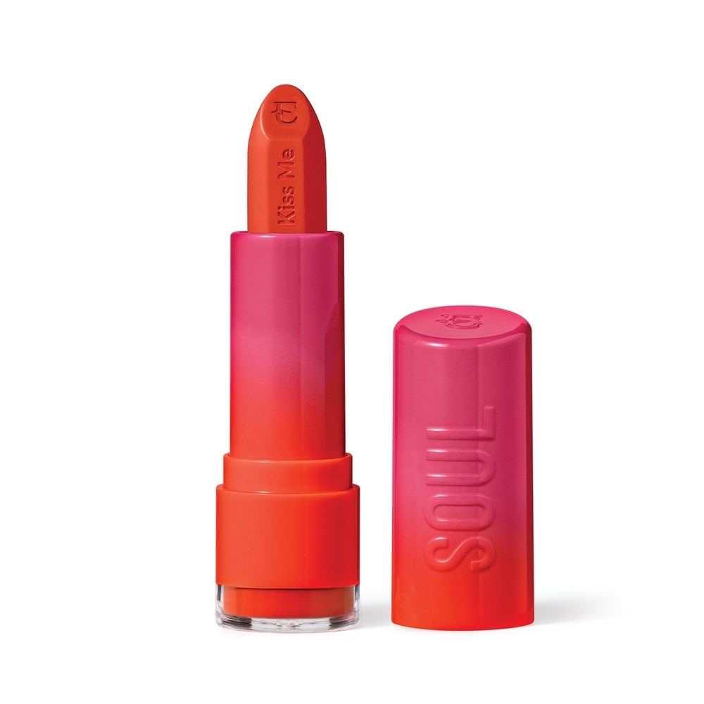 Eudora SOUL KISS ME Batom Laranja Trendy Matte FPS 15 em Oferta na Shopee