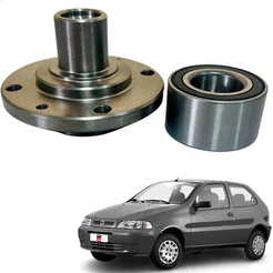 Kit Cubo De Roda + Rolamento Palio 2002 2003 2004 2005 06...