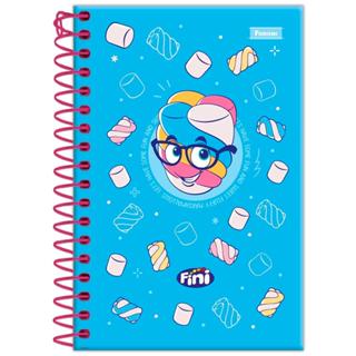 Caderneta 1/8 Pequena 10x15cm Espiral  80 Folhas Fini Marshmallow Foroni em Oferta na Shopee