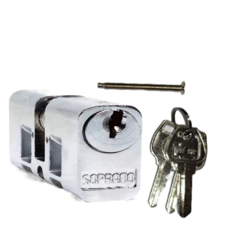 miolo Soprano  cromado100 %original com 3 chaves