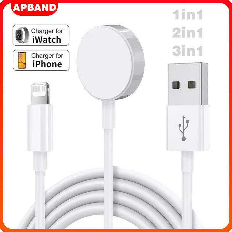 Type C/USB Cabo De Carregador Para Relógio Apple Watch Iwatch Ultra/SE 3 2 Series 11 10 9 8 7 6 5 49 46 45 42mm /iphone em Oferta na Shopee