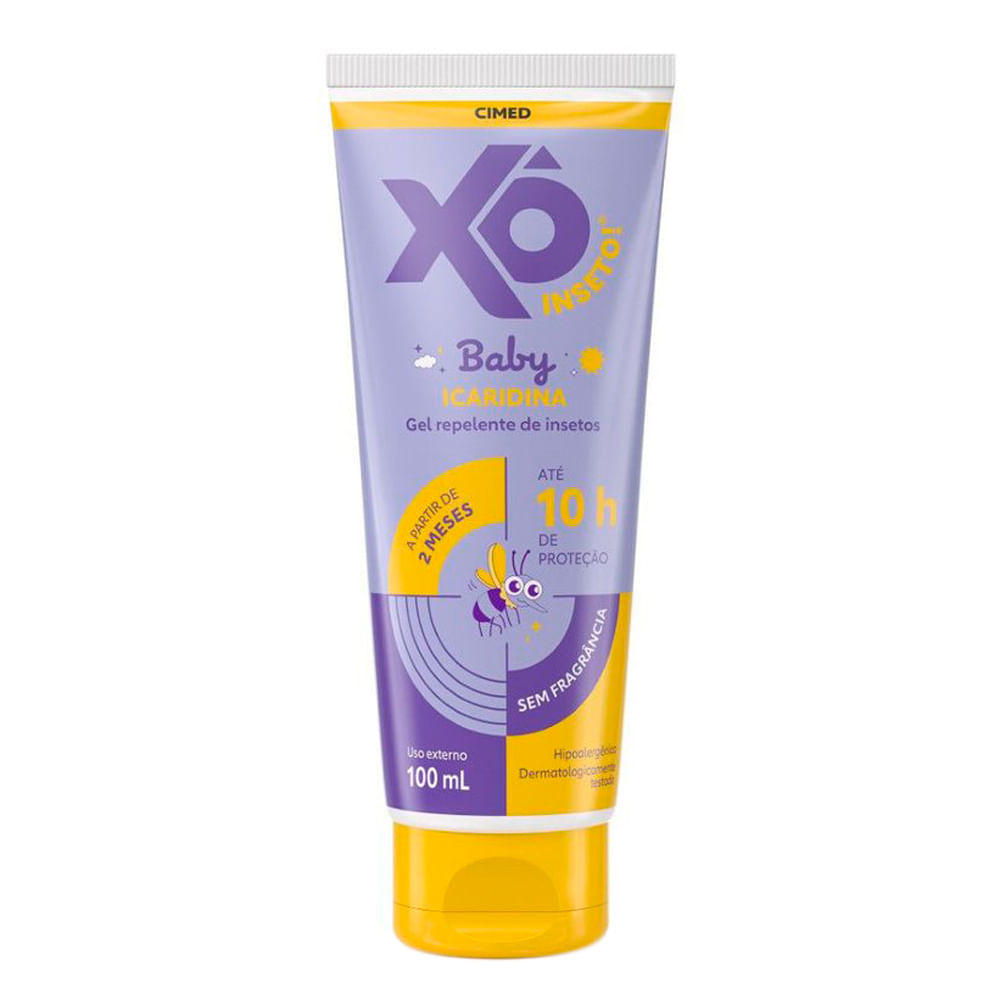 Repelente Xô Inseto Baby Icaridina Gel 100ml em Oferta na Shopee