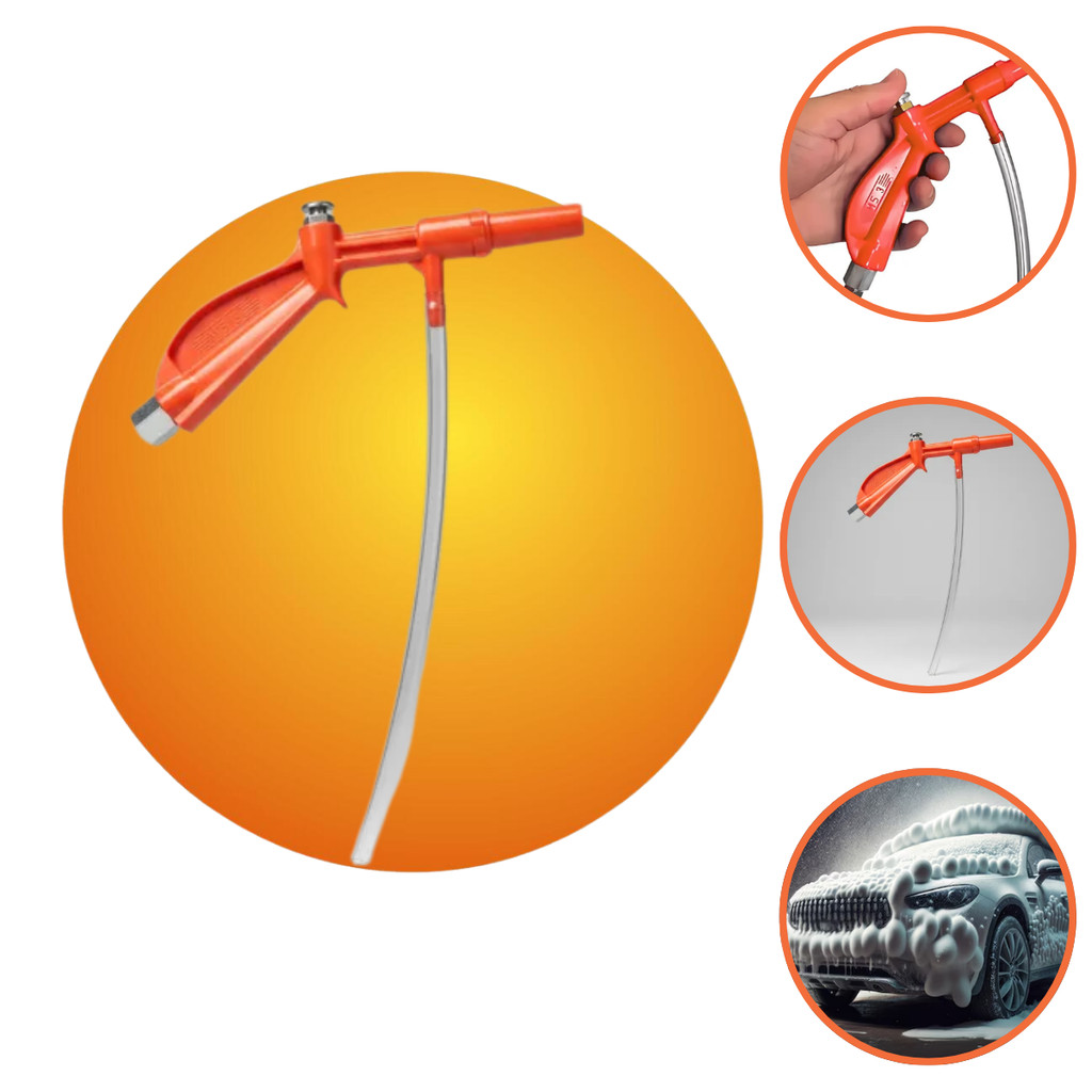 Imagem Steula Pulverizador Plastico Com Bico Longo Cor Laranja Ms3-bl-k - KERS