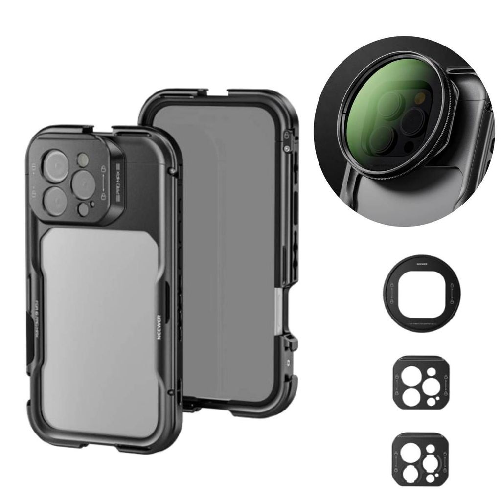 Suporte Cage Para Celular iPhone 16 PRO Neewer PA073