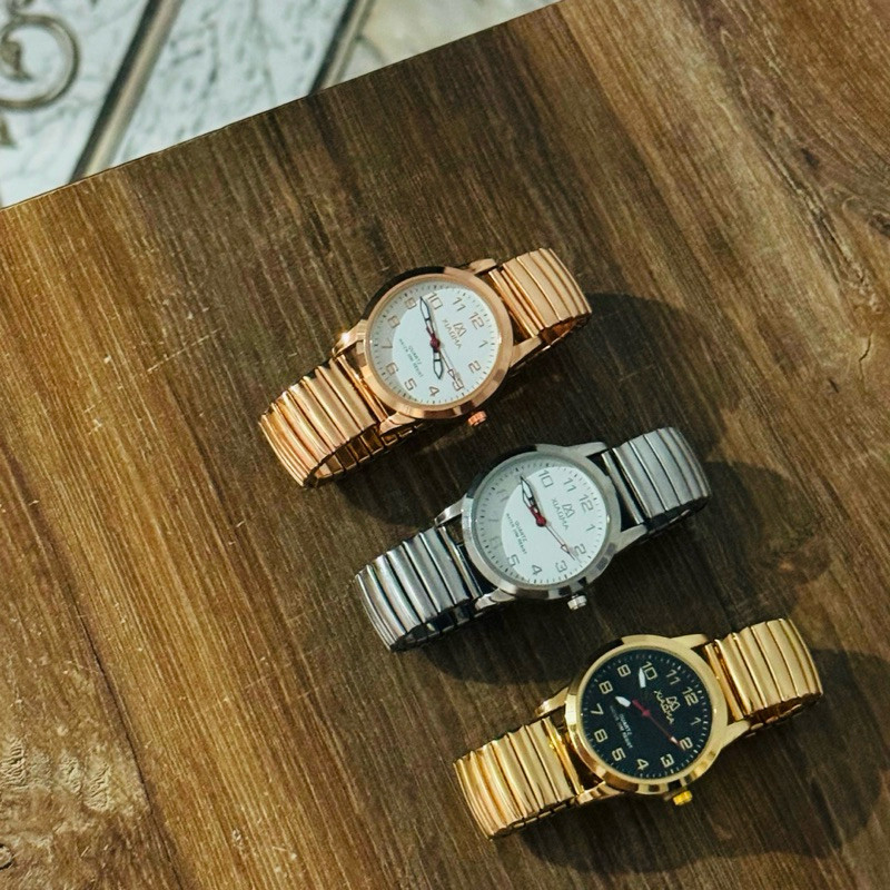 Relogio Feminino a Prova D’água Quartzo Pulseira Elástica Moda Barato — imagem 2 de 2