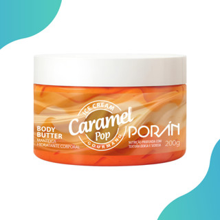 Manteiga Corporal Ice Cream Caramelo Pop 200g Poran em Oferta na Shopee