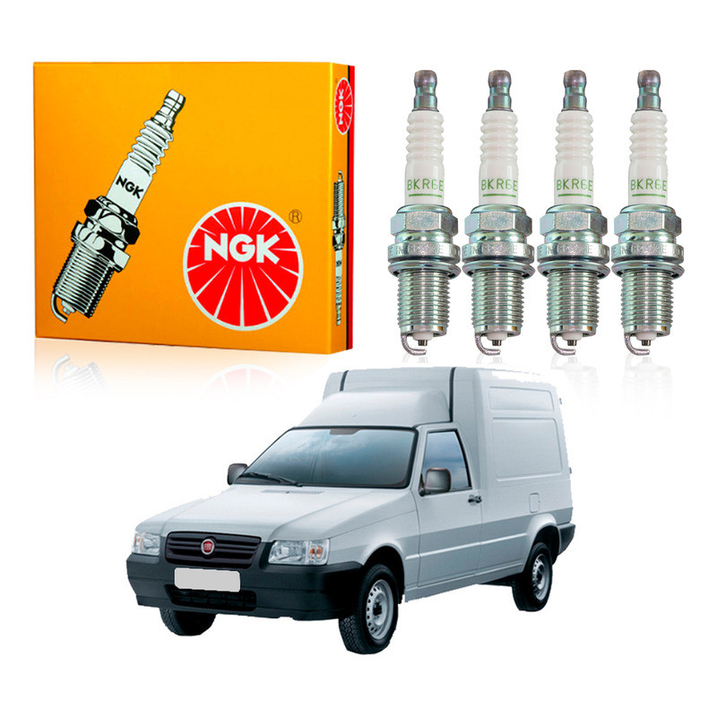 Jogo Velas Ngk Fiorino 1.0 1.3 2001 A 2011