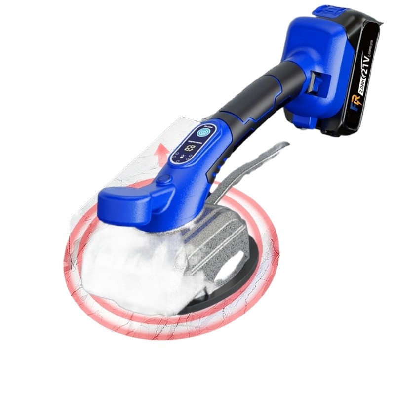 Máquina para Assentar Piso Azulejos Porcelanatos | Ventosa Vibração 2 Baterias 5 Marchas