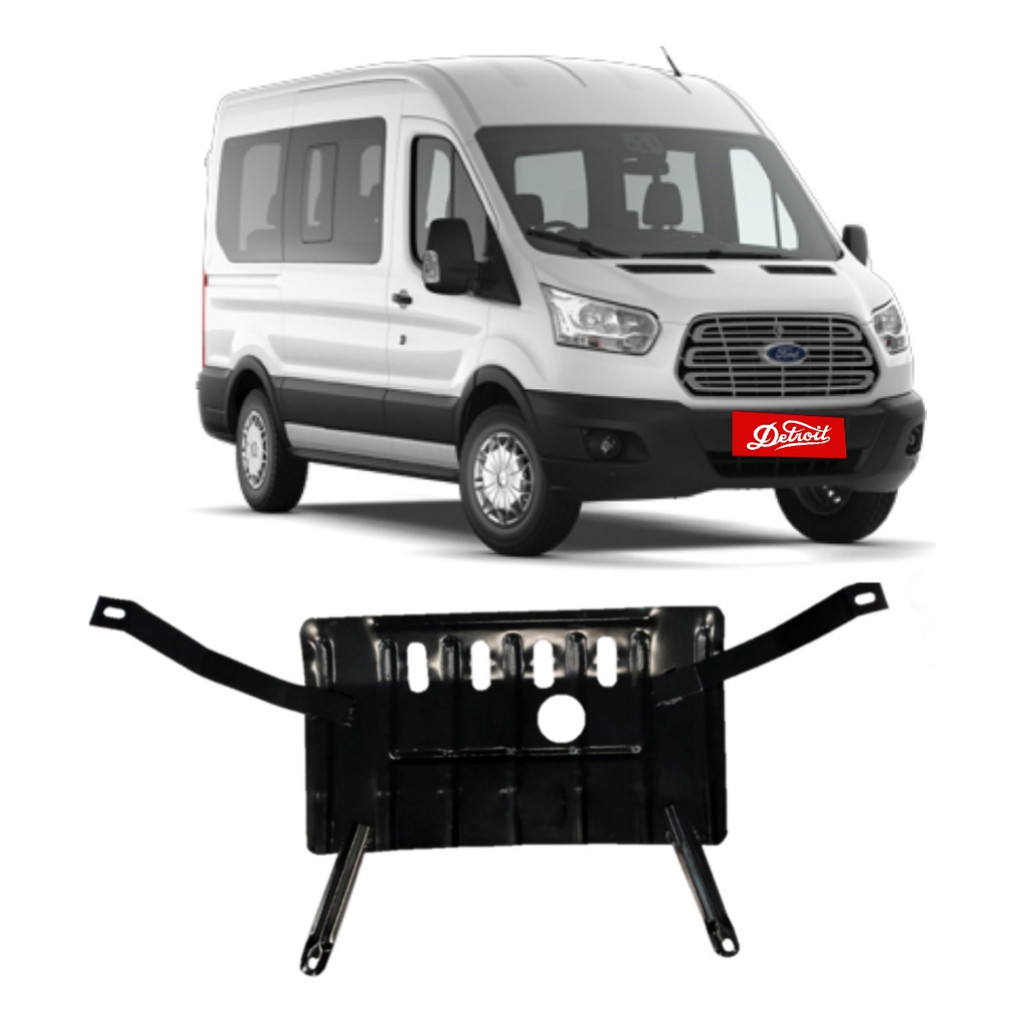 Peito De Aço Ford Transit 2022 A 2025 Protetor Cárter 1,2mm