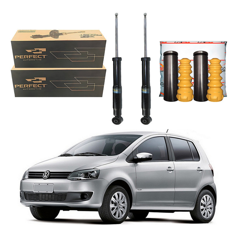Kit Amortecedor Traseiro Fox 1.0 1.6 2010 A 2014