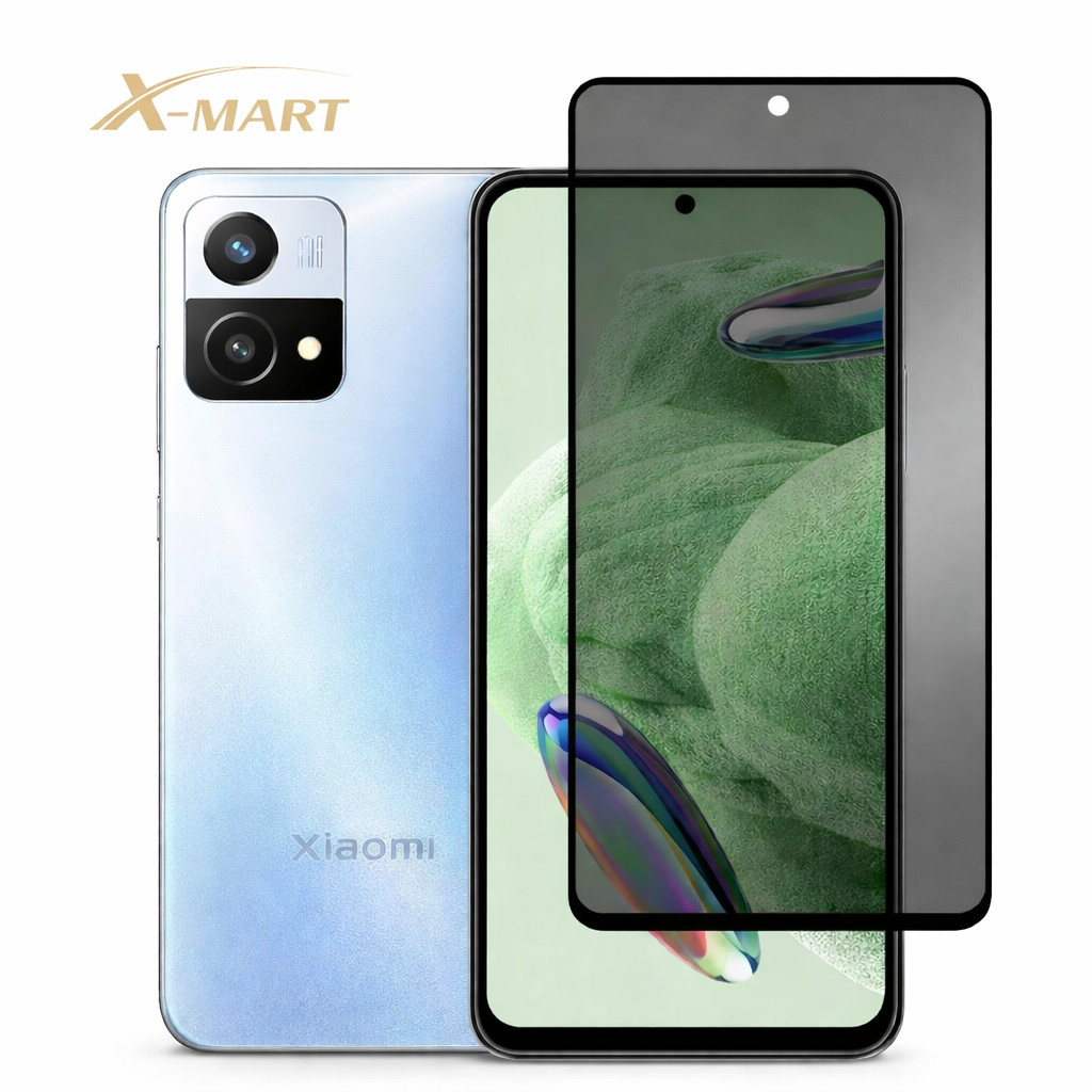 Película de Privacidade em Vidro 3D para Redmi Note 8 Pro 9 9S 9 Pro 9T 10 4G/5G Pro 11 4G/5G Pro Plus 12 13 14 Pro Plus