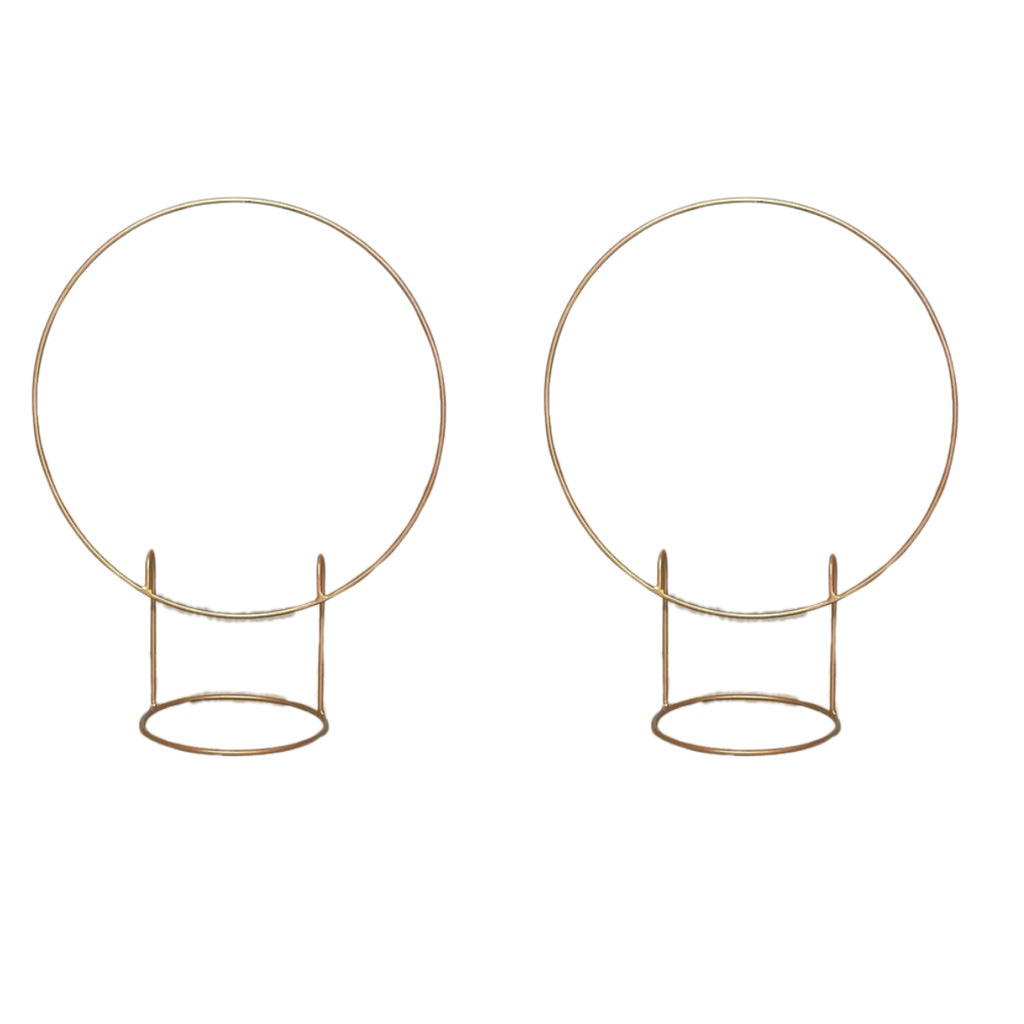 KIT 2  Mini Arco Redondo de 50 cm para Festa de Aniversário de Criança em Oferta na Shopee