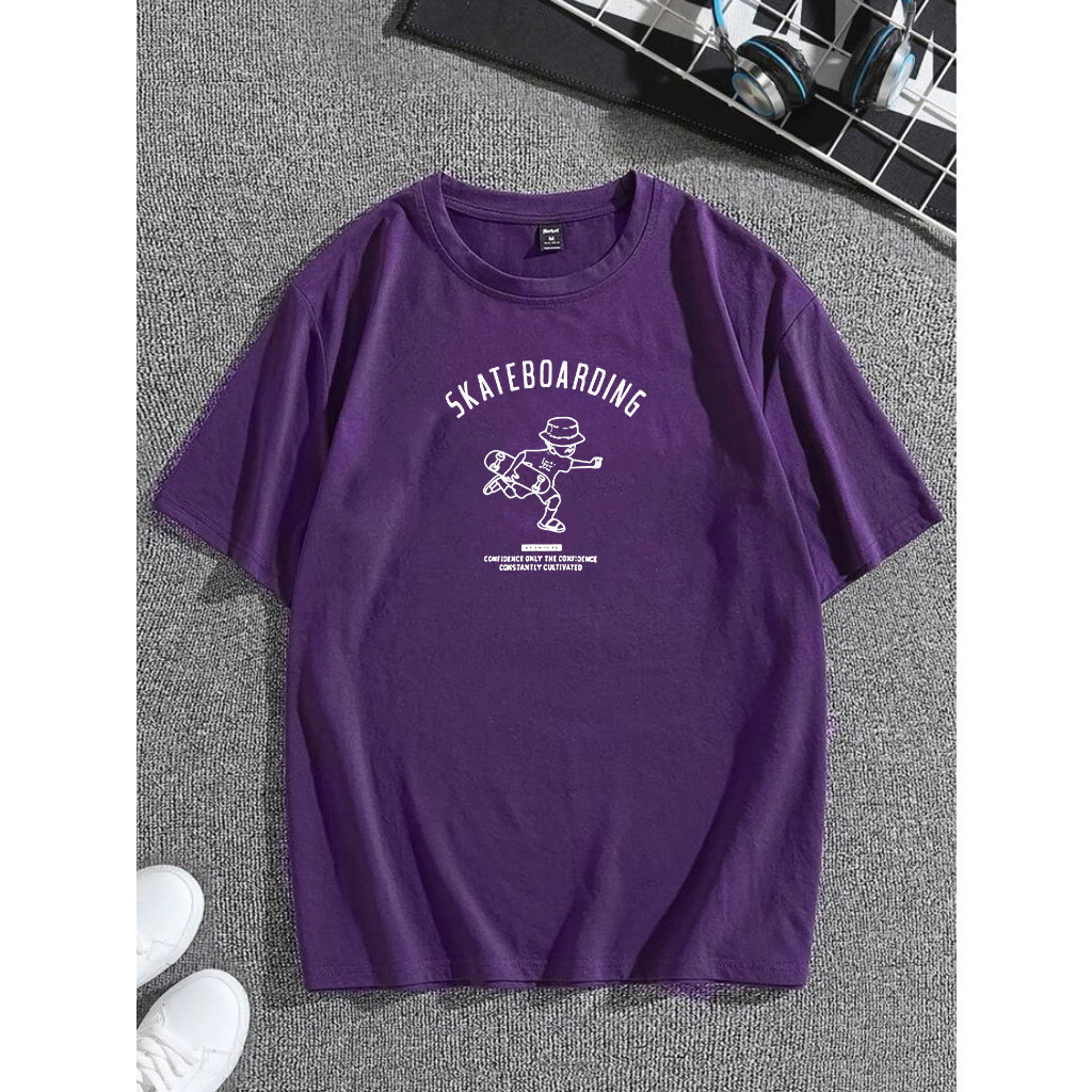 Camiseta Oversized Masculino Feminino Com Estampado Moda 2023 algodao