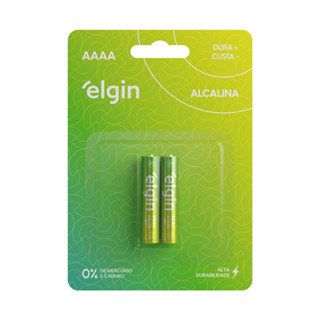 2 Pilhas Alcalina Aaaa 4a Brinquedo Alarme Controle Elgin em Oferta na Shopee
