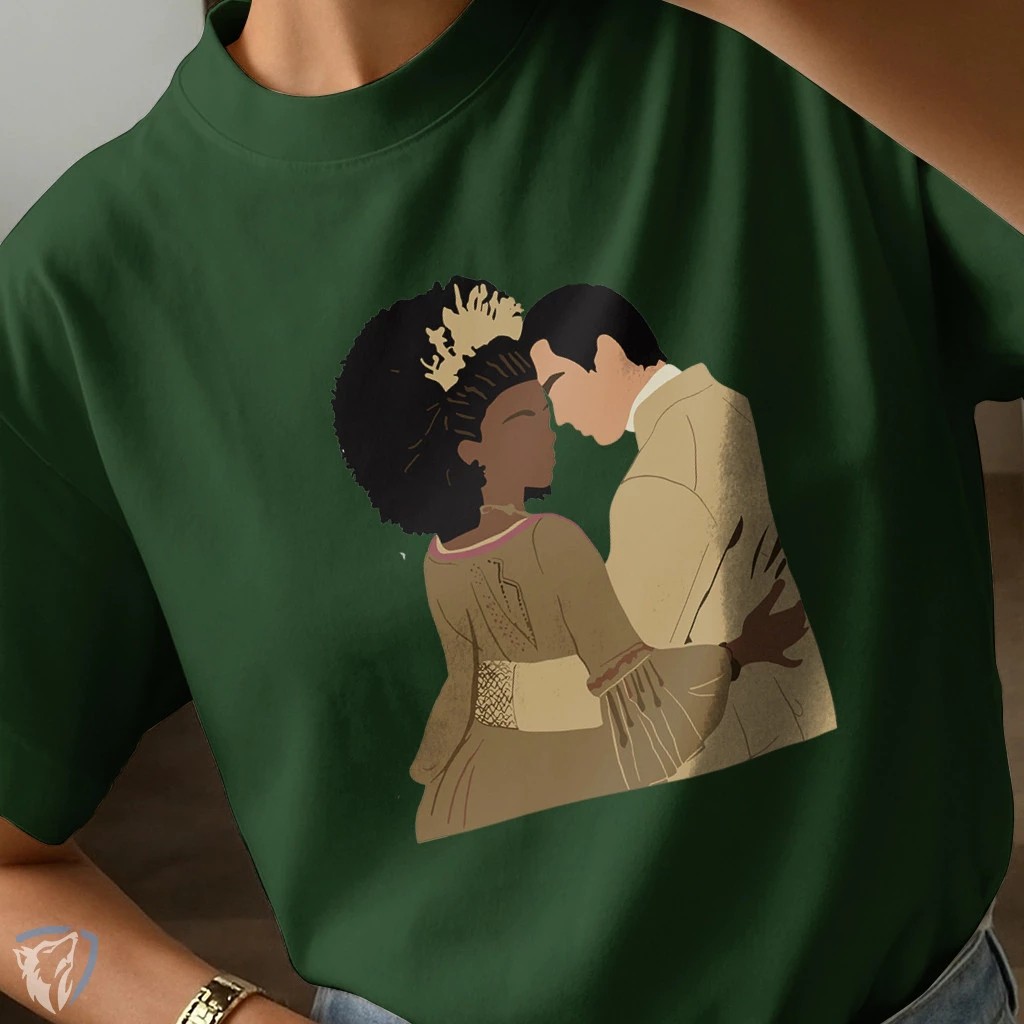 Tshirt Feminina Série Romântica Moderna Estampada Lançamento Camiseta 100% Algodão Camisetão  Oversized - Estampaê