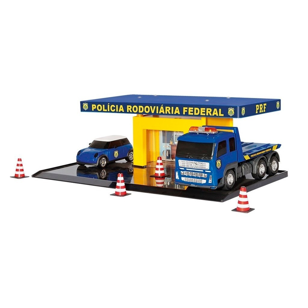 Poliposto Polícia Rodoviária Federal com Veículos Poliplac – Posto Infantil de Ação