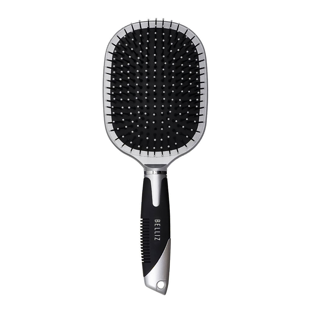 Escova de Cabelo Belliz Profissional Racket Almofadada Ref. 751 em Oferta na Shopee