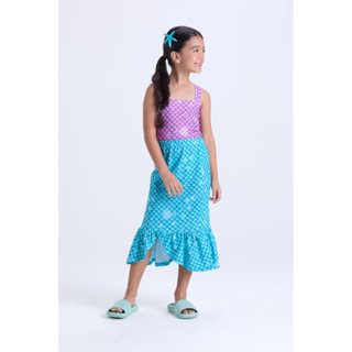 Conjunto Infantil Menina de Verão Sereia em Oferta na Shopee