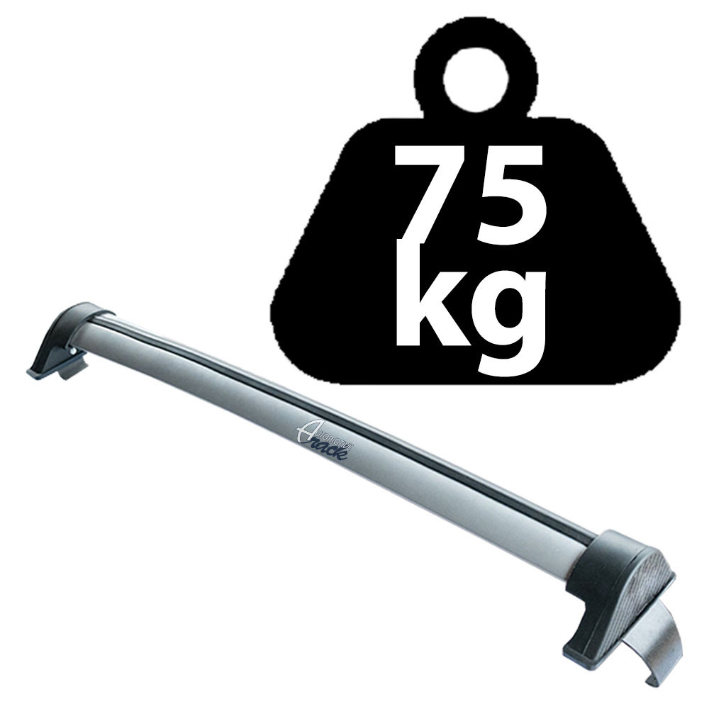 Automotive Rack Teto Aluminio Honda Fit 2015 até 2022 PRATA