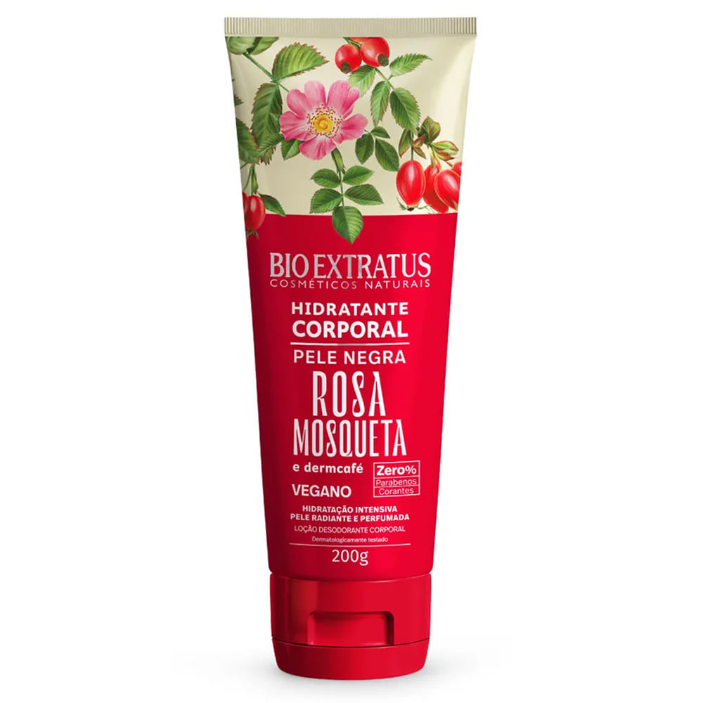 Loção Hidratante Bio Extratus Rosa Mosqueta 200g em Oferta na Shopee