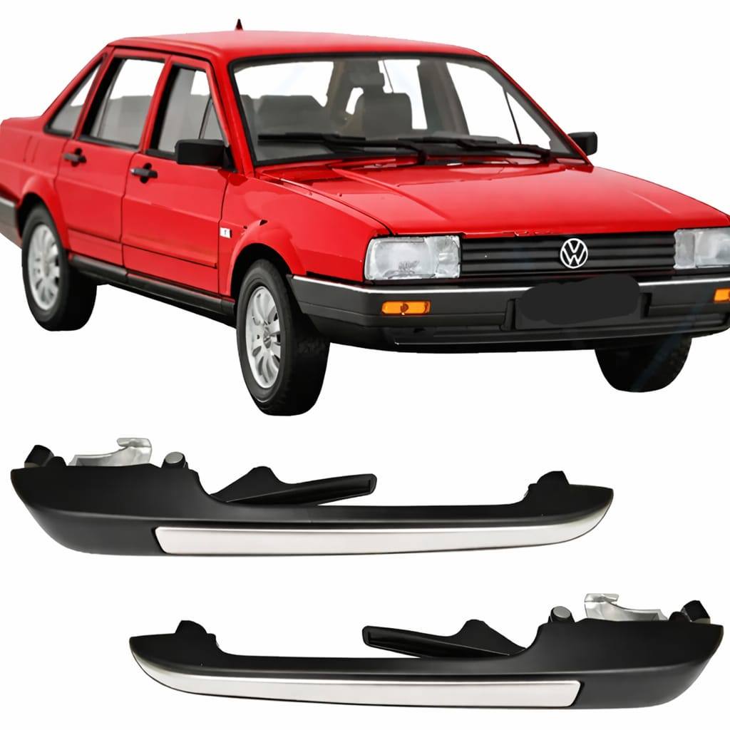Par Maçanetas TRASEIRAS  externas  Voyage 87 a 1994  Santana e Quantum  até 1990 Friso Cromado
