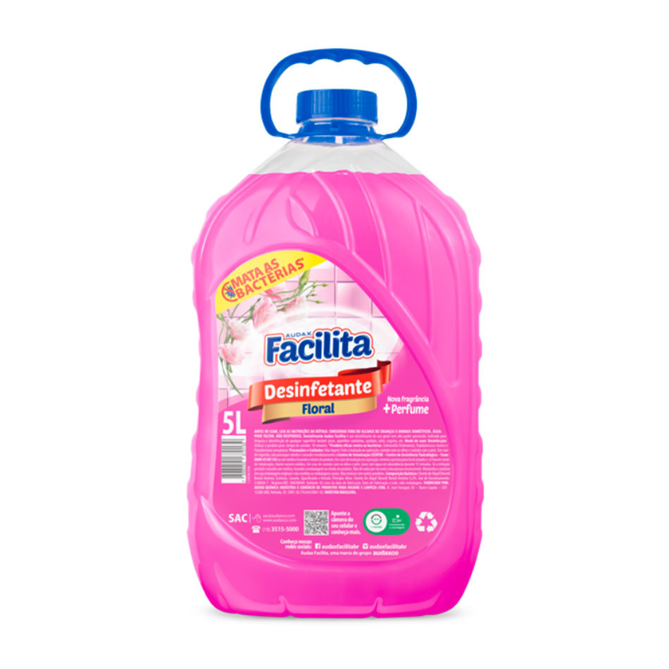 Desinfetante Facilita Floral 5 litros Audax
