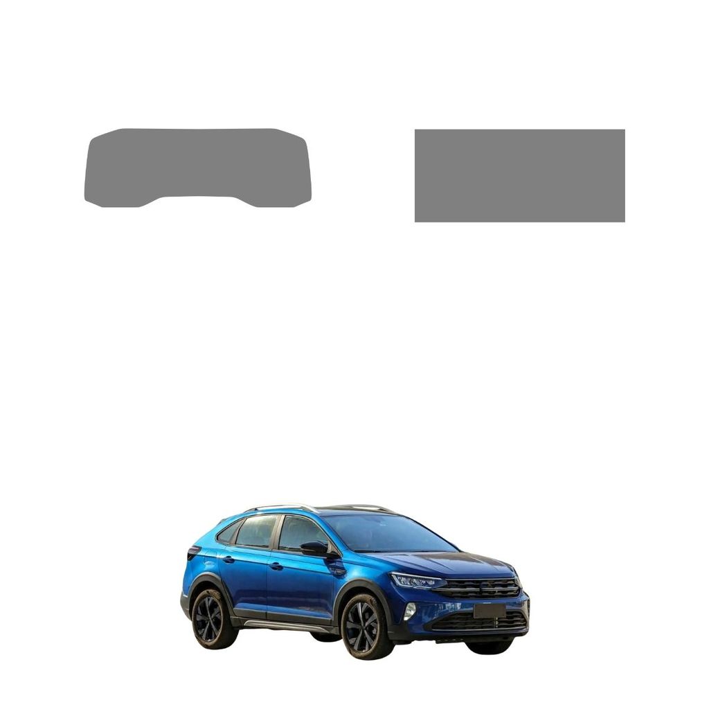 Película PPF Proteção Kit Velocímetro Multimídia Volkswagen Nivus Confortline 2020 2021 Transparente TPU
