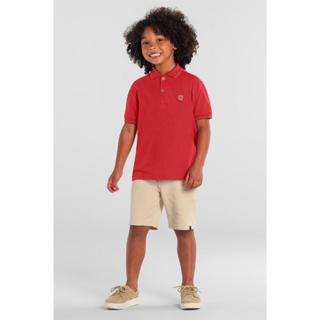 Camisa polo infantil menino em piquet Mundi em Oferta na Shopee