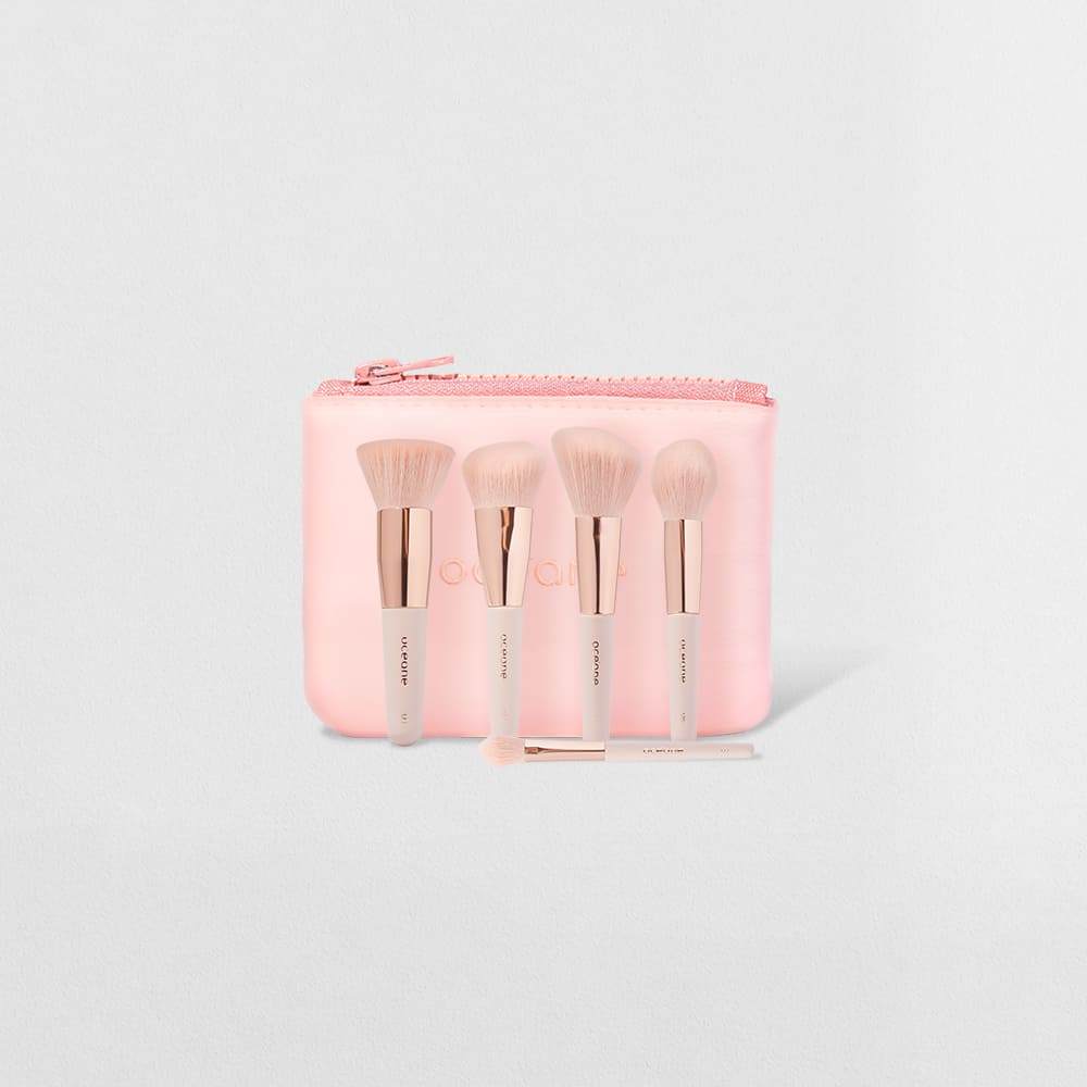 Kit Mini Píncéis + Mini Daily Makeup (6 Produtos) em Oferta na Shopee