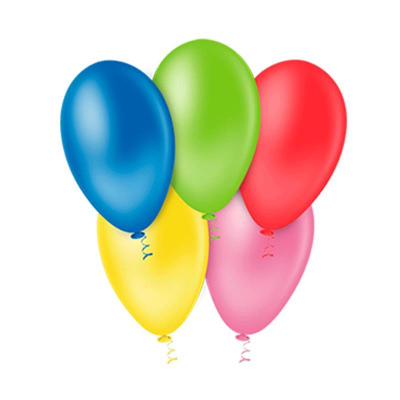 Bexiga cores número 7 Riberball 50unid Pic Pic em Oferta na Shopee