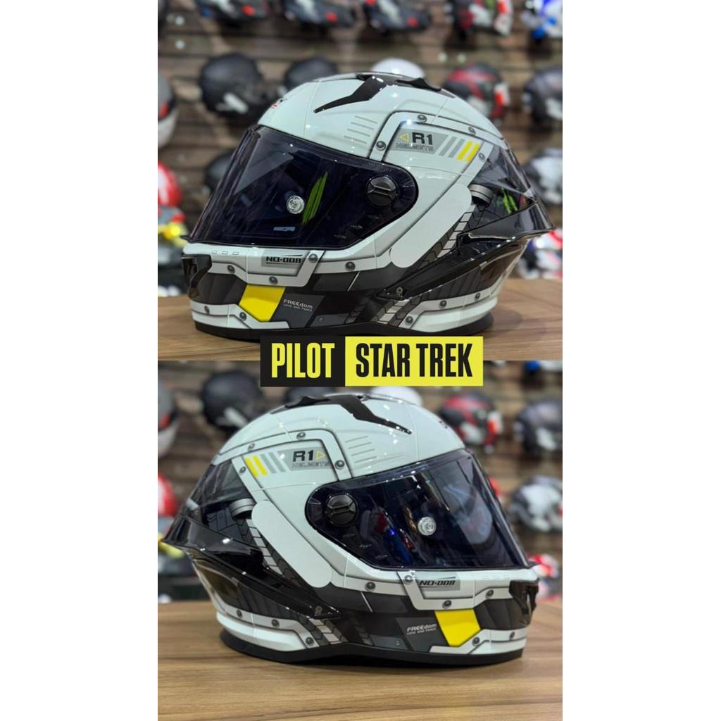 CAPACETE GP TECH PILOT STAR TREK — imagem 2 de 2