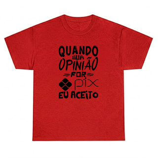 Camiseta Feminina Blusa 100% algodao Camisa Estampada Moda Lançamento 2026 em Oferta na Shopee