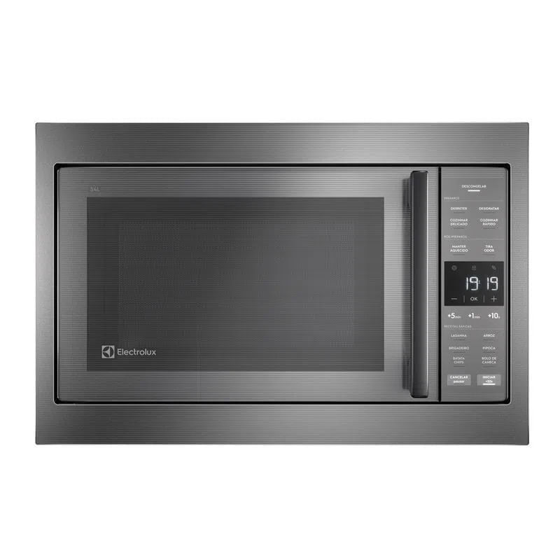 Micro-ondas Electrolux ME3BC 34 Litros de Embutir Experience Cinza em Oferta na Shopee